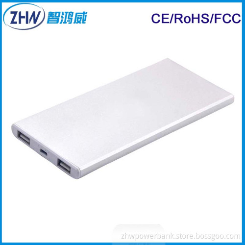 Super Thin Mobile Power Bank 10000mAh with Polymer Battery